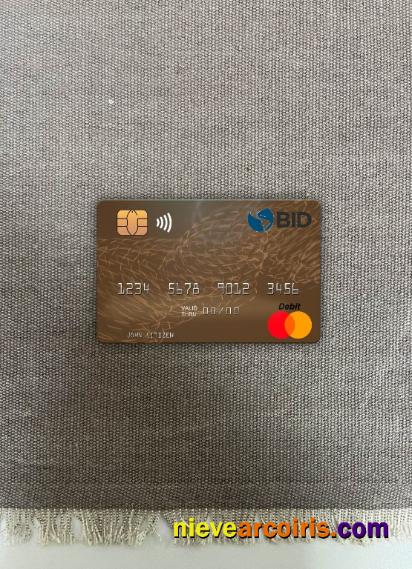 Dominican Republic Banco BID mastercard photolook